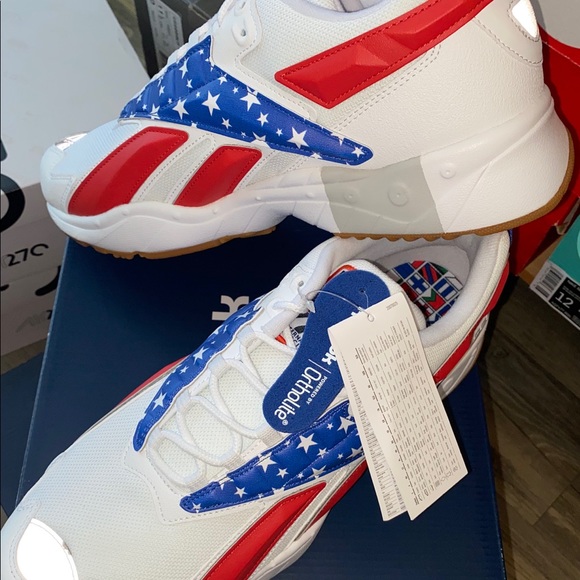 🇺🇸🆕🚹Reebok Interval 96 ‘Red,White,& Blue’12/13 - Picture 5 of 8
